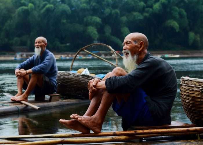 fishermen on lake li
