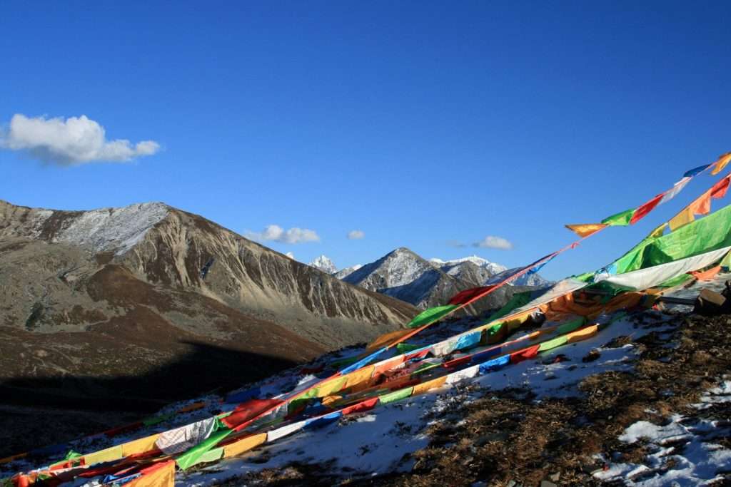 sichuan prayer flags by GraceY