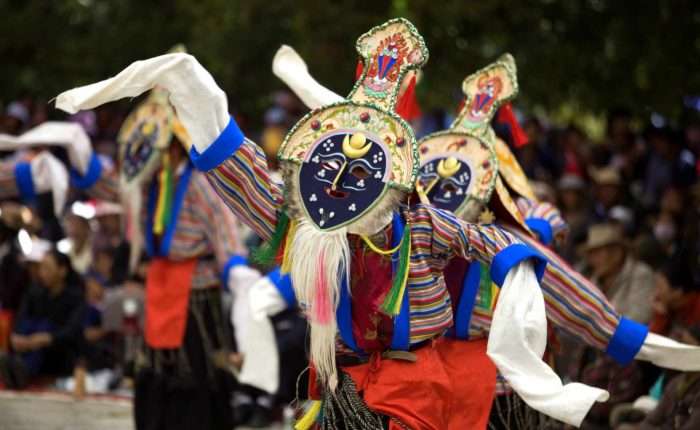 Sho Dun Festival in Tibet