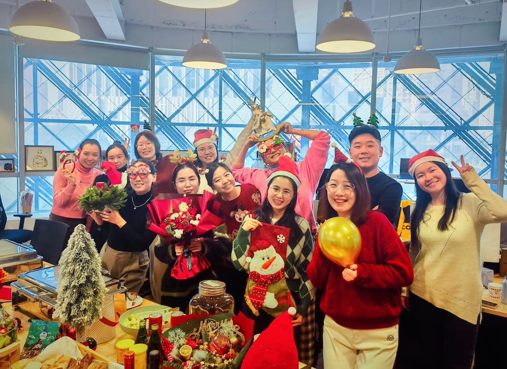 A New Year Note from WildChina Founder, Mei Zhang WildChina Shanghai office Christmas party