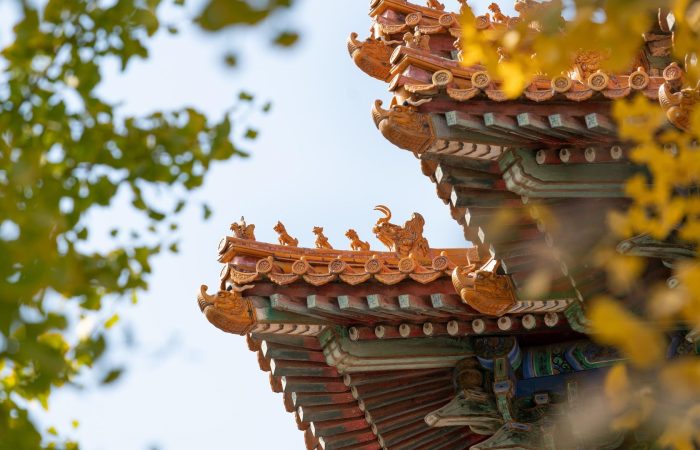 Forbidden City in Fall