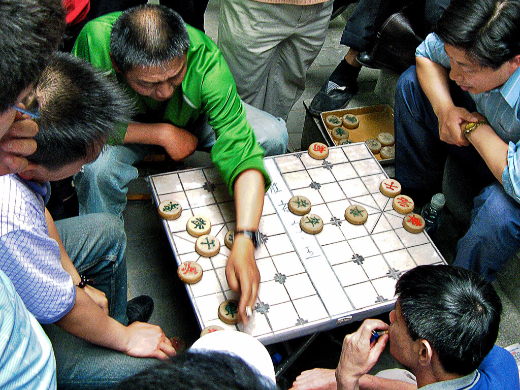 The Heart of the Park: Exploring China’s Communal Games A game of xiangqi at Temple of Heaven Park, Beijing, China