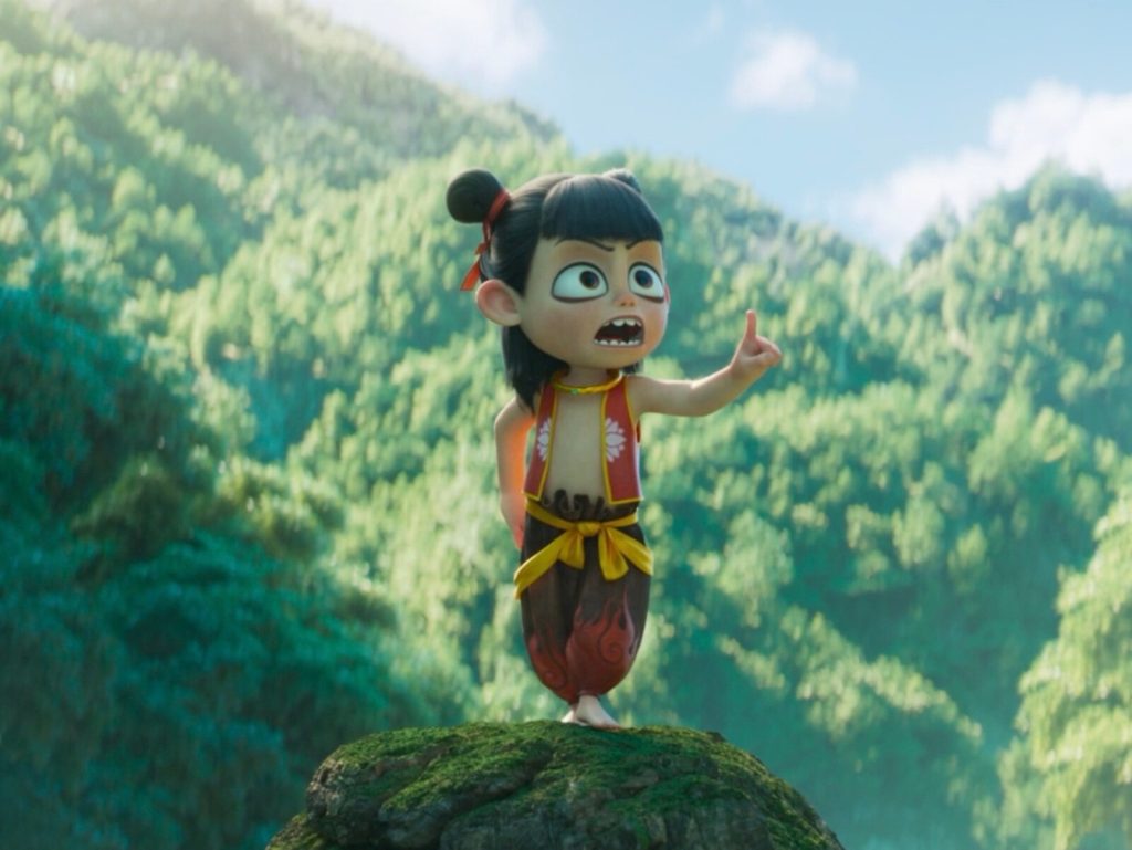 Journey with Ne Zha in Tianjin: Where Legend Shapes the City A still of Ne Zha from Ne Zha: The Devil’s Birth