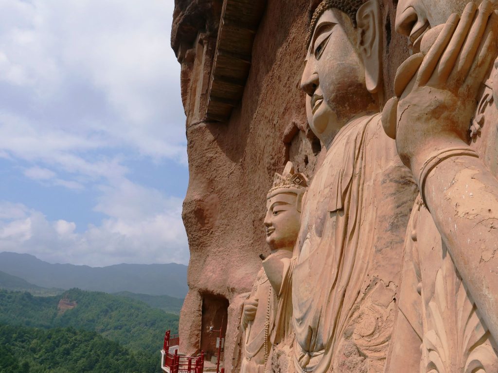 Silk Road Archaeological Sites Across Gansu Uncover Silk Road Mysteries — Gansu's Buddhist Art & Ruins