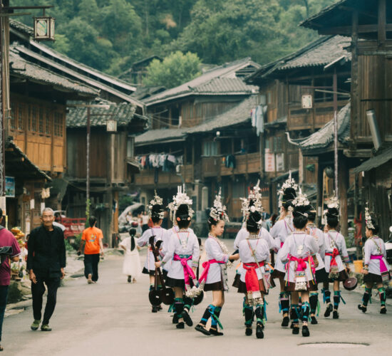 Huangang Dong Village in Guizhou