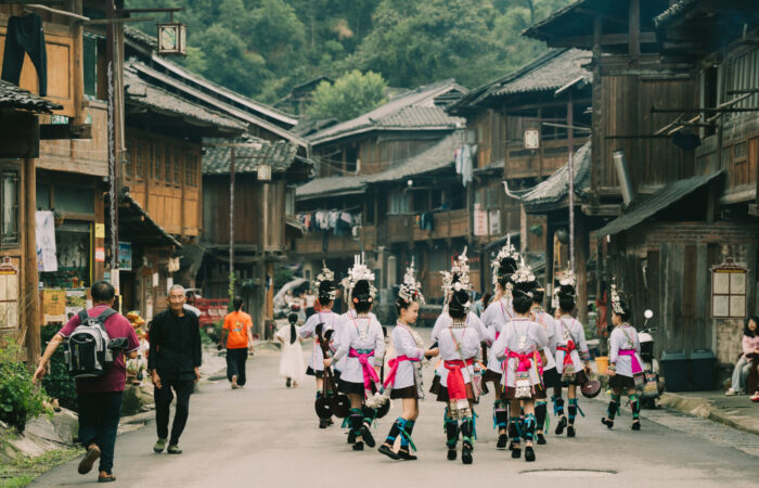 Huangang Dong Village in Guizhou
