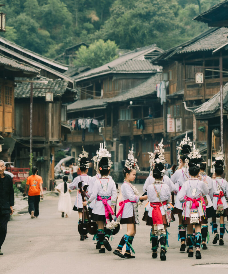Huangang Dong Village in Guizhou