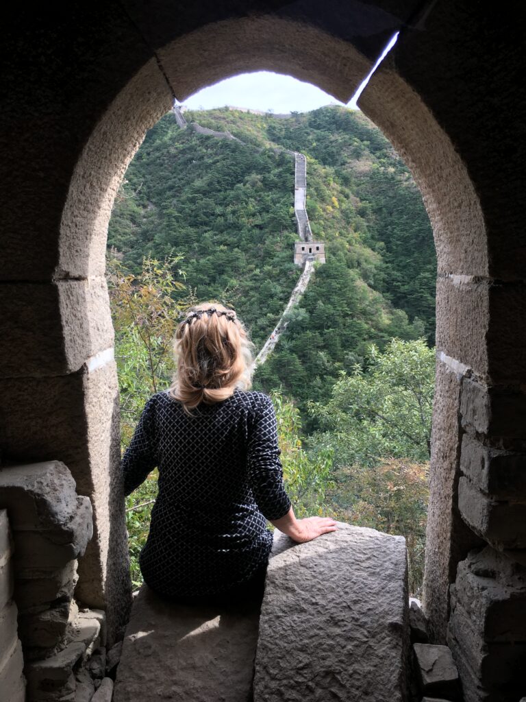 International Women's Day: Kendra’s mother visiting the Great Wall, whose determination and encouragement have shaped Kendra’s path.